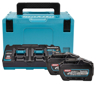 Afbeeldingen van MAKITA STARTSET XGT DC40RB / 2X BL4050F 191U13-9
