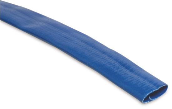 Afbeeldingen van HYDRO-S PLAT OPROLBARE SLANG PVC 63 MM 6BAR BLAUW 25M