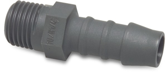 Afbeeldingen van NYLON SLANGTULE 16BAR WIT 1.1/4"BUI X 30MM