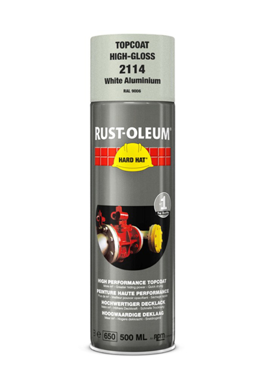Afbeeldingen van EAROSOL ALUMINIUMWIT 500ML 2114