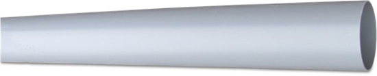 Afbeeldingen van PVC BUIS HWA GRIJS 80 MM X 1,5 MM 4 METER