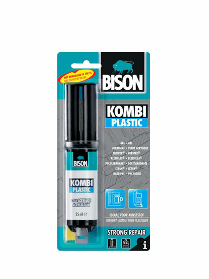 Afbeeldingen van BISON KOMBI-PLASTIC 25 ML DUBBELSPUIT