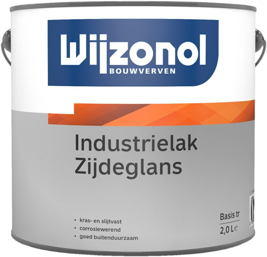 Afbeeldingen van WIJZONOL INDUSTRIELAK ZIJDEGLANS BASIS TRANSPARANT 2L