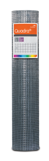 Afbeeldingen van VOLIEREGAAS QUADRA VERZ. 19X1.05 100 CM X 25 M