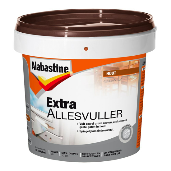 Afbeeldingen van ALAB. EXTRA ALLESVULLER HOUT POT 500 ML