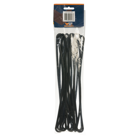 Afbeeldingen van KONVOX SPANRUBBER 8MM 40CM ZAK A 10 ST