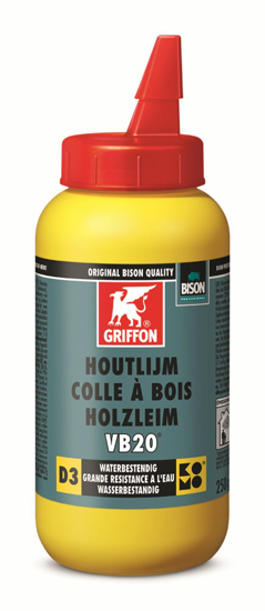 Afbeeldingen van GRIFFON HOUTLIJM PVAC VB20 (D3) FLACON 250G