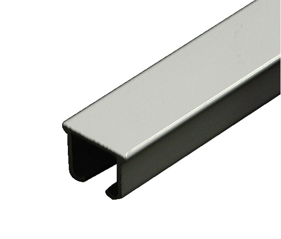 Afbeeldingen van HCO U-RAIL-DE-LUXE ALU WIT 2M