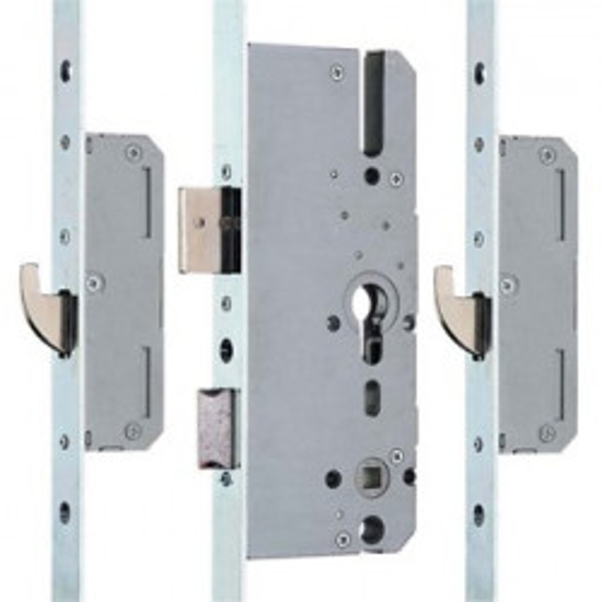 Afbeeldingen van HMB MEERPUNTSSLUITING CILINDERBEDIEND SENIOREN VOORPLAAT 1700MM DM55 PC72