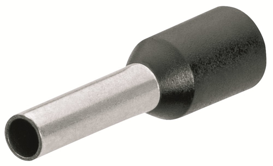 Afbeeldingen van KNIPEX ADEREINDHULZEN MET KUNSTSTOF KRAAG ZWART 200ST. 1,5MM2