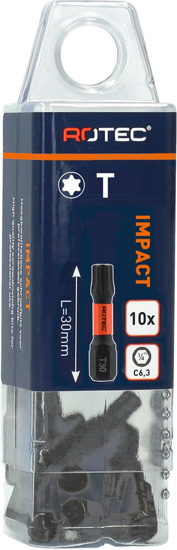 Afbeeldingen van IMPACT SCHROEFBIT T 15, L=30, C6.3, BASIC