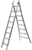 Afbeeldingen van REFORM LADDER 2X12 UITGEBOGEN + TOPROLLEN