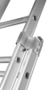 Afbeeldingen van REFORM LADDER 2X12 UITGEBOGEN + TOPROLLEN