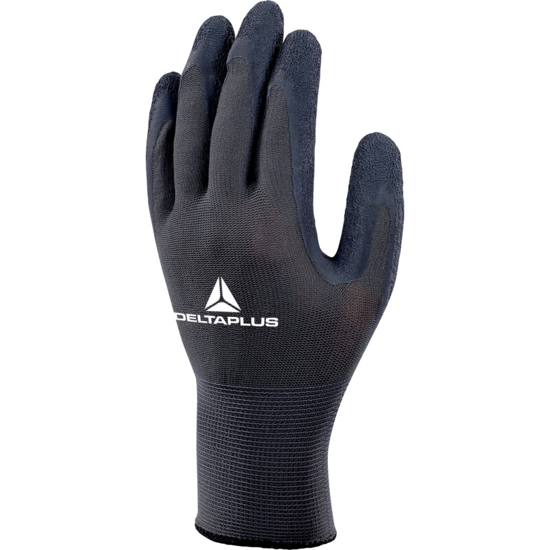 Afbeeldingen van GEBREIDE HANDSCHOEN MET COATING - POLYESTER - GRIPVASTE GETEXTUREERDE LATEX - JAUGE : 13 - 10