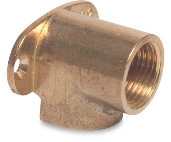 Afbeeldingen van MESSING MUURPLAAT 90GRADEN NR.471 30BAR 3/4"BI