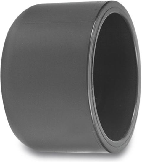 Afbeeldingen van VDL PVC-U EINDKAP 16BAR GRIJS LIJMMOF 16MM