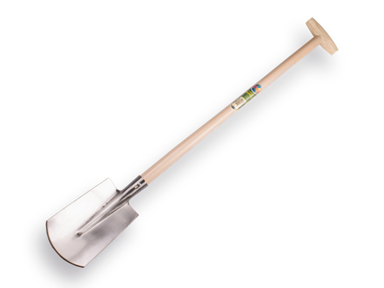 Afbeeldingen van KINDERSPADE JUNIOR MET ESSEN STEEL 75 CM