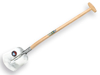 Afbeeldingen van SCHEPBATS ATLAS DIAMANT 3/4 0 GEHARD, BLANK GEPOLIJST, MET ATLAS SCHOPSTEEL 110 CM GEBOGEN