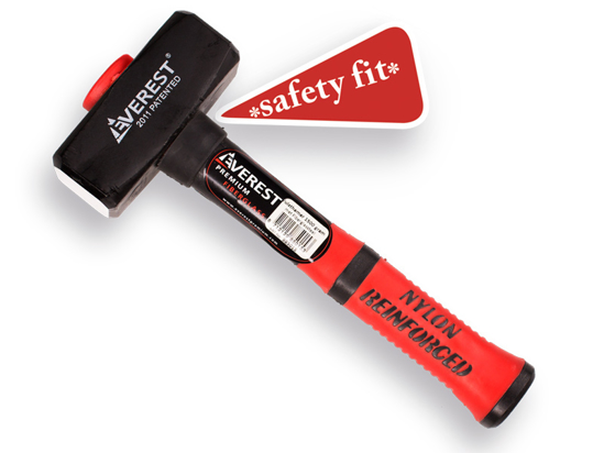 Afbeeldingen van MOKER - VUISTHAMER EVEREST 1500 GRAM MET FIBERGLASSTEEL 30 CM