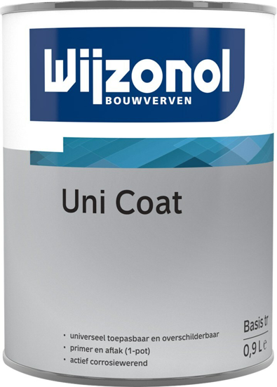 Afbeeldingen van WIJZO UNI COAT BS TR 0,9 LTR BASIS TRANSPARANT