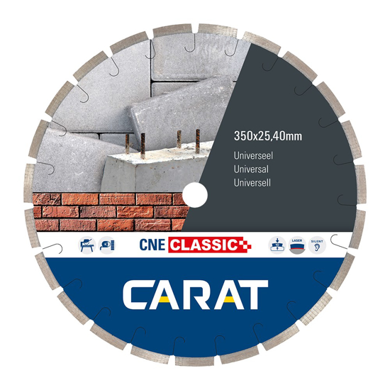 Afbeeldingen van DIAMANTZAAG UNIVERSEEL 350X25,40MM CNE CLASSIC