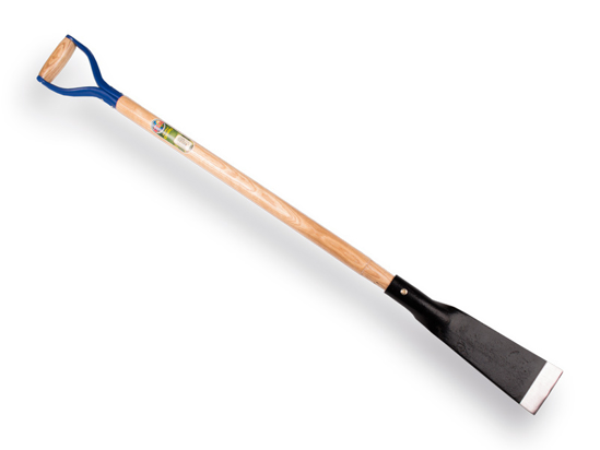 Afbeeldingen van WORTELSTEKER - WORTELBIJL ATLAS 122,5 CM, MET BREDE PLATTE BEITEL 9,5 CM EN YD-STEEL