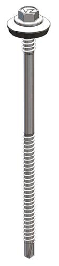 Afbeeldingen van SANDWICHPANEELSCHROEF 6-KANT MET RING EPDM 6.3/5.5 175 MM BOORPUNT #3