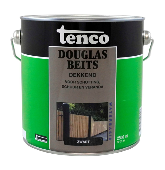 Afbeeldingen van TENCO DOUGLASBEITS 2,5 LTR DEKKEND ZWART