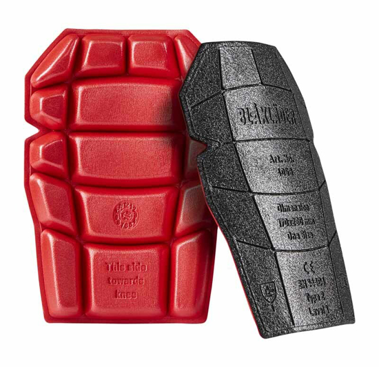 Afbeeldingen van KNIESTUKKEN PROF ZWART/ROOD ONESI 405812039956ONESIZE