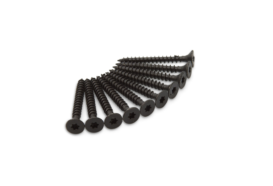 Afbeeldingen van HSCH RVS ZW T / SCHROEVEN RVS ZWART 4,5X40 / TORX T-20