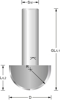 Afbeeldingen van HOUTROT-BOVENFREES HW 09,5X070/009X06,0 Z= 2 HOUTROT / HHBF-HW