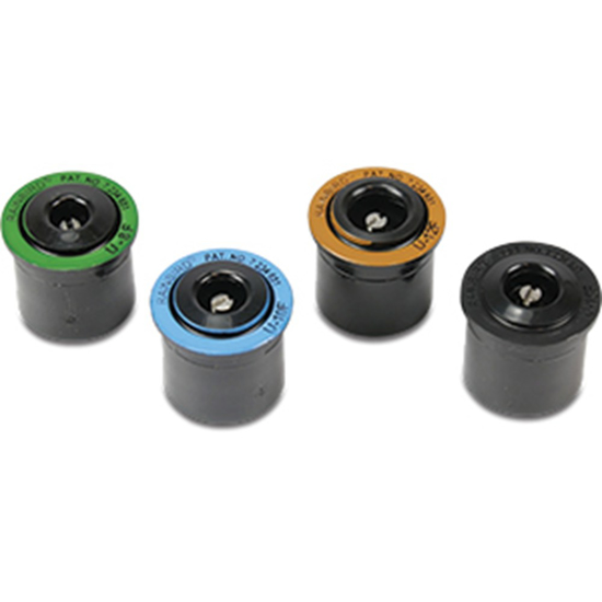 Afbeeldingen van RAIN BIRD SPROEIKOP KUNSTSTOF 5/8" 2,1BAR 180° BLAUW TYPE U-10-H