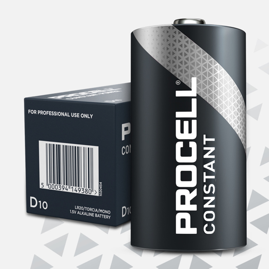 Afbeeldingen van DURACELL PROCELL ALKALINE BATT. 1,5V LR20 D