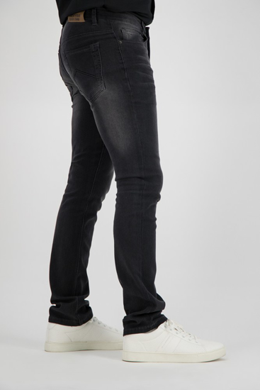 Afbeeldingen van 247 PALM SLIM JOG J06 - MODERN FIT, SLIM LEG, SANDBLASTED GREY JOG DENIM, W30-L34
