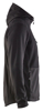 Afbeeldingen van HOODED SWEATSHIRT MET RITS ZWART XL 354025269900XL