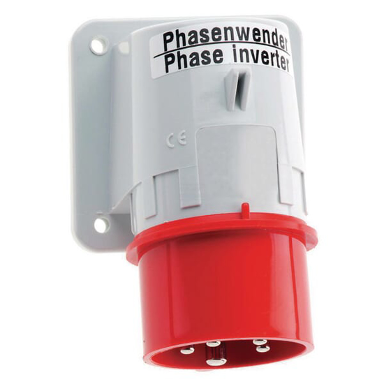 Afbeeldingen van CEE TOESTELCONTACTSTOP 16 A 5P 400 V IP44 FASEWISSELAAR