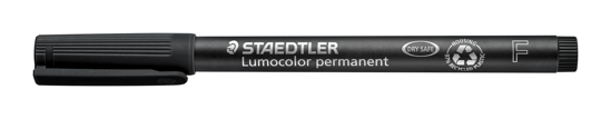 Afbeeldingen van STAEDTLER STIFT  ZWART FINE/DOOS 10