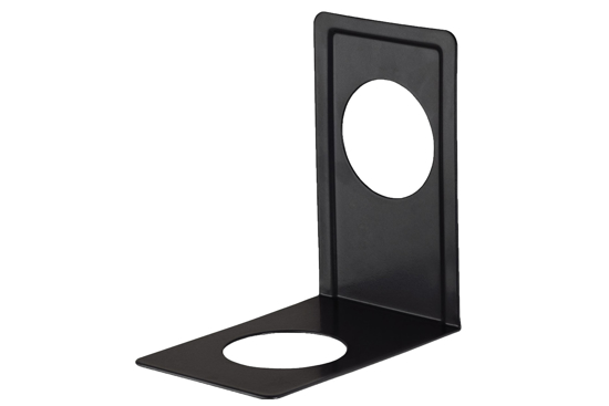 Afbeeldingen van ESB H 120 BE / BOEKENSTEUN HOEK 120X130MM ZWART