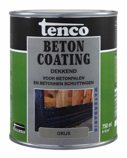 Afbeeldingen van TENCO BETONCOATING ZDG 750 ML DEK. GRIJS