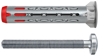 Afbeeldingen van FISCHER HOLLEWANDPLUG DUOHM 5 X 55 S PH TX, CILINDERKOP SCHROEF, TX-OPNAME