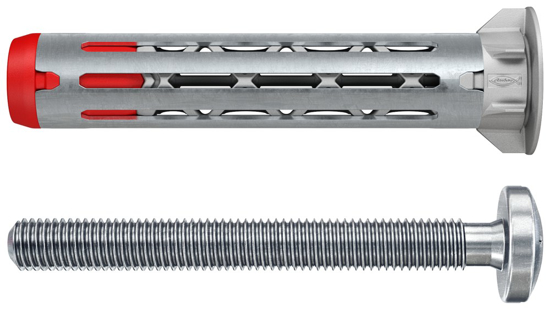 Afbeeldingen van FISCHER HOLLEWANDPLUG DUOHM 5 X 55 S PH TX, CILINDERKOP SCHROEF, TX-OPNAME