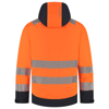 Afbeeldingen van REGENJAS TECHSHELL HIGH VIS REDEFINED 406108FLUORORANGEINKM