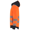 Afbeeldingen van REGENJAS TECHSHELL HIGH VIS REDEFINED 406108FLUORORANGEINKM