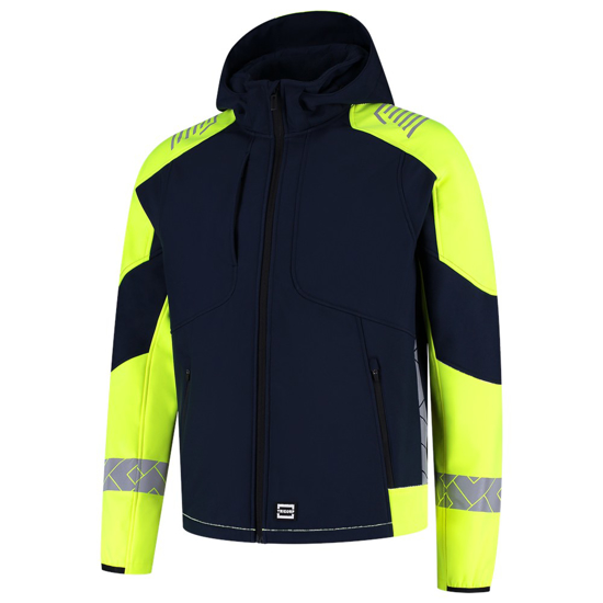 Afbeeldingen van SOFTSHELL CAPUCHON REFLECTIVE REDEFINED 406111INKFLUORYELLOWM