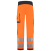 Afbeeldingen van WERKBROEK 4-WAY STRETCH HIGH VIS REDEFINED KNIEVERSTERKING 506120FLUORORANGEINK50