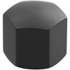 Afbeeldingen van HERMETA DOPMOER M8 ALUMINIUM MAT ZWART PER 5 STUKS (5866-18E)