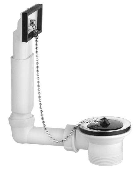 Afbeeldingen van VIEGA GOOTSTEENAFVOEREN 746271 AFVOERPLUG (OVERLOOP COMBINATIE)