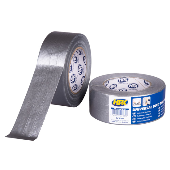 Afbeeldingen van HPX DUCT TAPE 1900 - ZILVER 48MM X 50M
