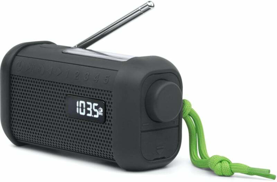 Afbeeldingen van OPWINDBARE NOOD RADIO OP SOLAR