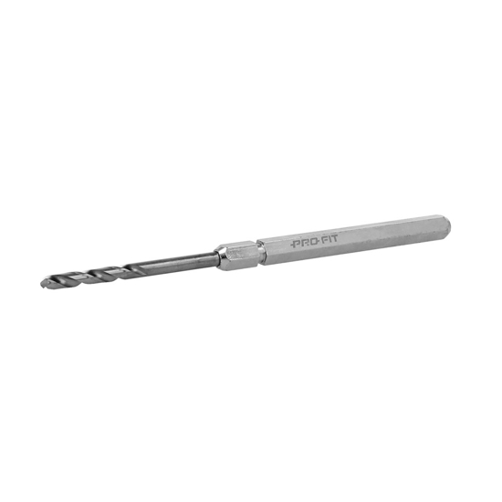 Afbeeldingen van PROFIT CLICK & DRILL OPNAMESCHACHT ZESKANT 10 MM MET VASTE CENTREERBOOR HSS LANG, VOOR MULTI PURPOSE GATZAGEN 32-330 MM, MET EURO-HANGER